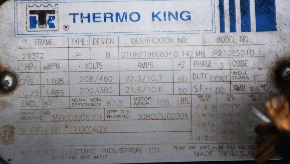 THERMOKING KÜHLANLAGE KÄLTEKOMPRESSOR GENERATOR in Hessisch Oldendorf