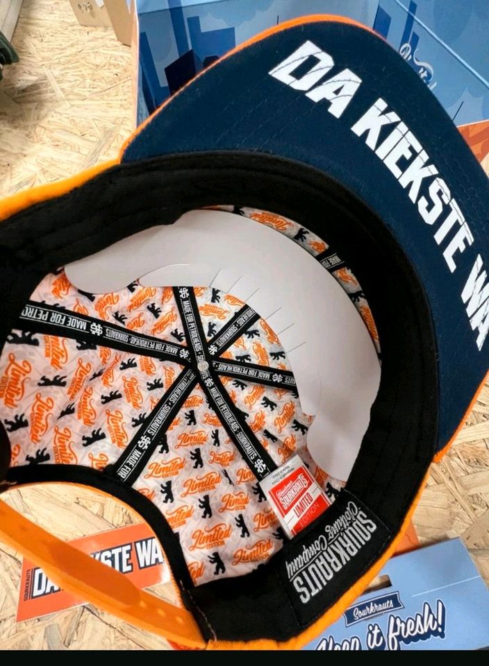 Neue sourkrauts Cap Orange, "Da kiekste wa" in Oranienburg