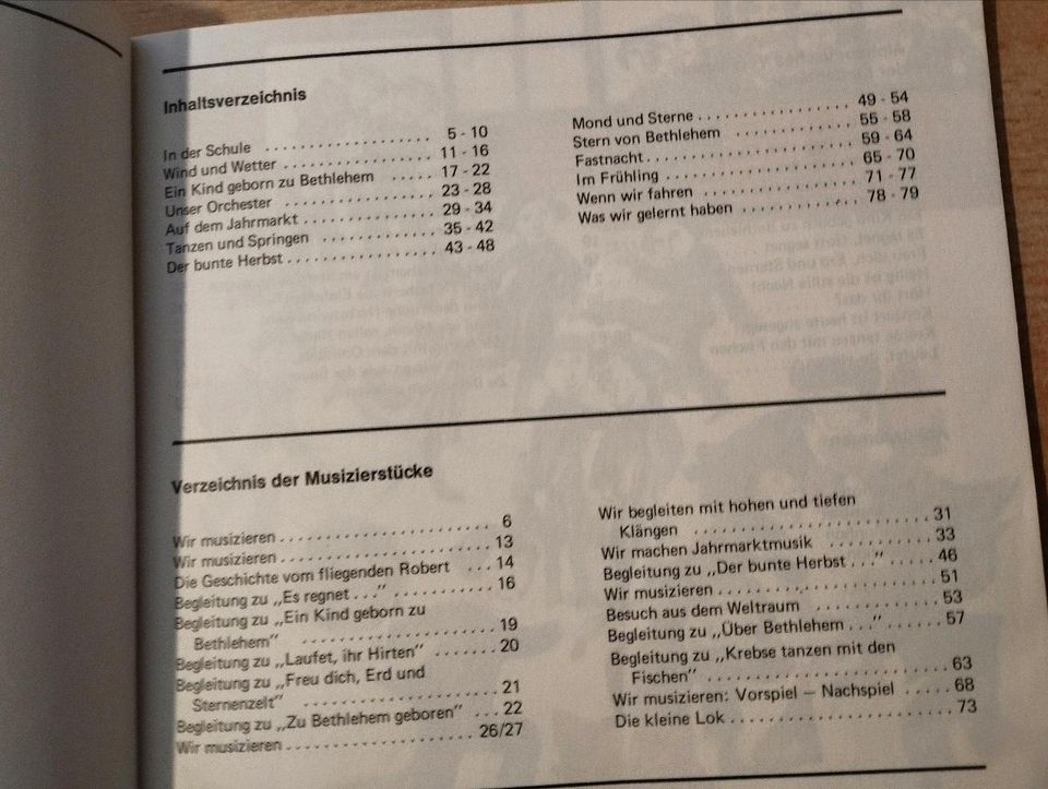 Musik 1 bsv , aus 1977, altes Grundschule Musikbuch,top alt selte in Gunzenhausen