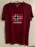 T-Shirt von Napapijri, Weinrot, Bordeaux, rot, Größe XXL Hessen - Offenbach Vorschau