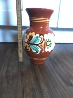 Vase Krug handbemalt Keramik HMV Majolika Blumenvase Niedersachsen - Blender Vorschau