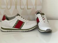 Marco Tozzi Sneaker weiß rot grün Gr.38 Nordrhein-Westfalen - Arnsberg Vorschau