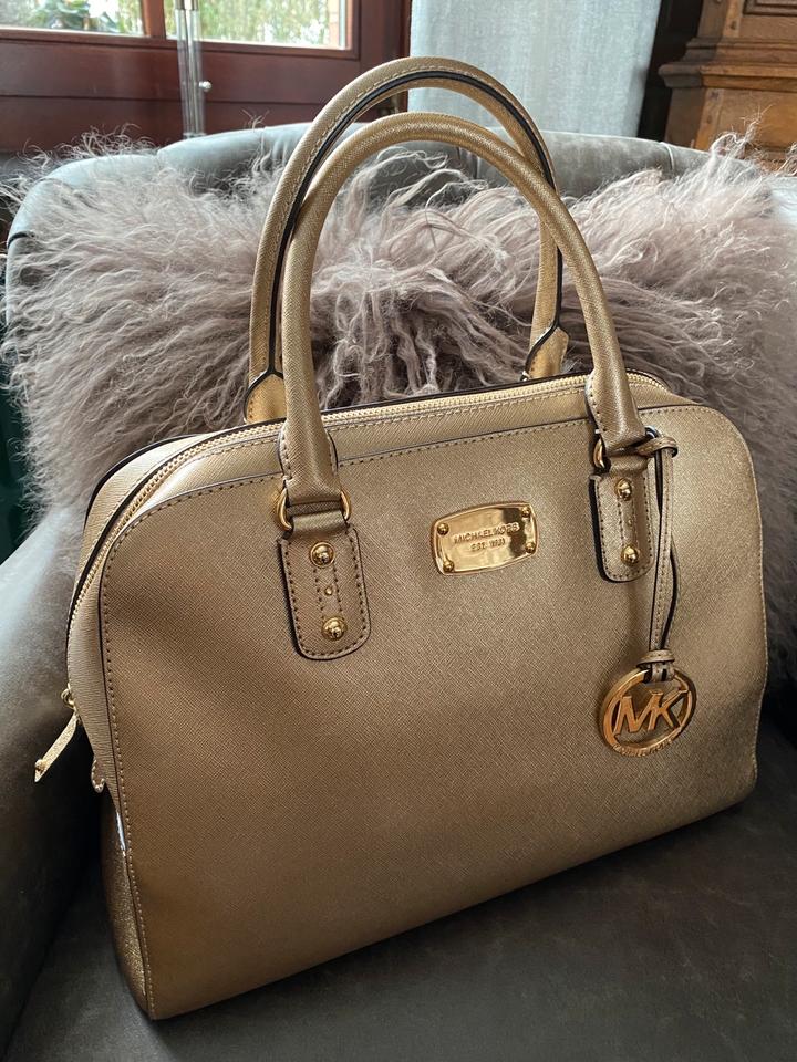 Rose gold michael kors handbag hotsell