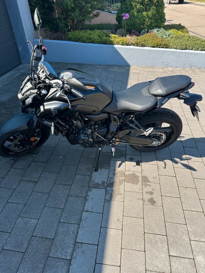 Yamaha MT-07 / 48 PS / schwarz in Nordheim