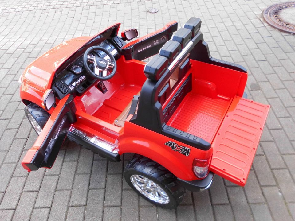 Kinder Elektroauto Ford Ranger Wildtrak Allrad Lizenziert 140W in Schönbrunn (bei Hildburghausen)