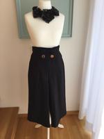 Culotte Paperbag schwarz S/M Bayern - Aichach Vorschau