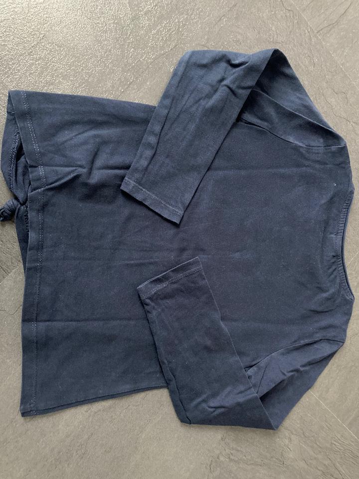 s.Oliver Shirt Longsleeve Schmetterling Pailletten, Gr. 116/122 in Marktheidenfeld