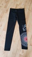 Desigual Leggins schwarz print gr.36 S w.Neu Niedersachsen - Osterode am Harz Vorschau