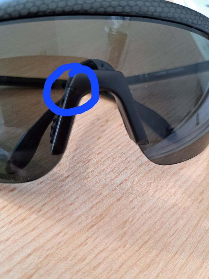 Fahrradbrille/Sportbrille/Sonnenbrille "UVEX" in Seegebiet Mansfelder Land