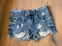 Hotpants Shorts Zara Gr. 34 / XS destroyed Jeans Short Hessen - Dreieich Vorschau