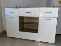 Sideboard weis Hochglanz mit led Beleuchtung Hessen - Biedenkopf Vorschau