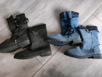 Stiefel schwarz und blau neu 39 Thüringen - Weimar Vorschau