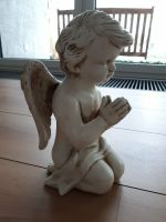 Figur Engel Putto sitzend creme weiß betend ca. 26 cm hoch Bayern - Coburg Vorschau