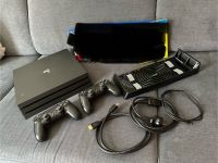 PlayStation 4 Pro mit 2 Controller und 11 Spielen Thüringen - Gotha Vorschau