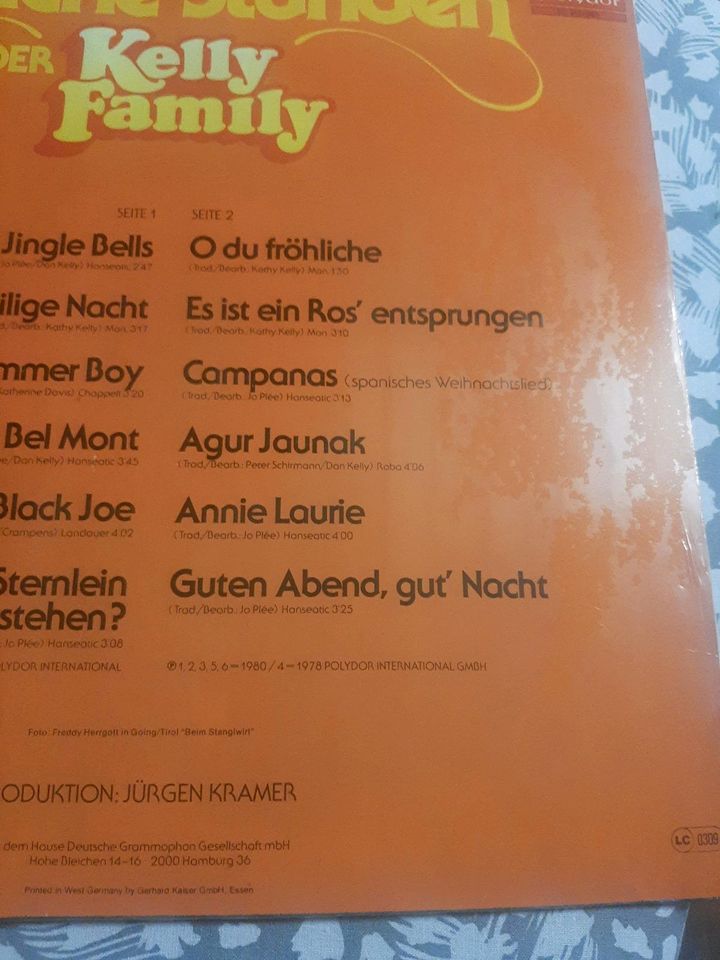 Schallplatte KellyFamily ca.1980 in Furth im Wald