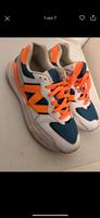 New Balance 40,5 40 1/2 Sneaker Turnschuhe Damen blau orange neon Nordrhein-Westfalen - Erkrath Vorschau