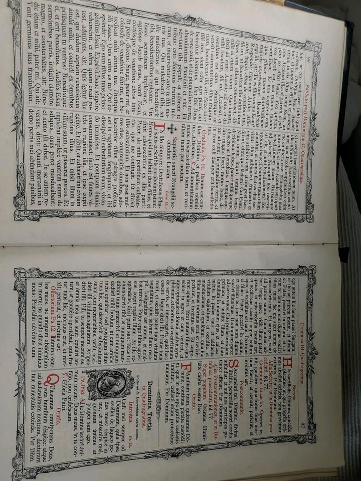 Alte Bibel priesterbibel in Winterbach Kr. Günzburg