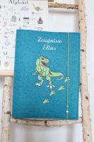 Handmade Filz Zeugnismappe * T-Rex *  individualisierbar Rheinland-Pfalz - Treis-Karden Vorschau