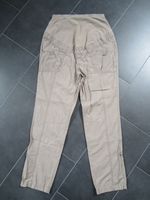 Umstands- Turn-up Hose braun/beige Gr. 42 von Yessica by c&a Baden-Württemberg - Waibstadt Vorschau