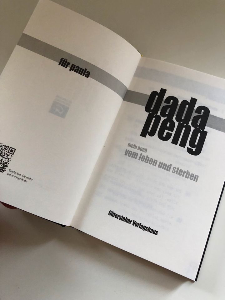 Dada Peng Mein Buch vom Leben und Sterben in Berlin