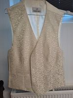 Hochzeitskleidung - Weste, Plastron und Einstecktuch beige Hessen - Seligenstadt Vorschau