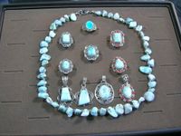 Neu: Sortiment Kette, Ringe und Anhänger mit Larimar 925 Silber Nordrhein-Westfalen - Solingen Vorschau