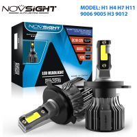 Novsight H4 9003 LED Scheinwerfer Kit 72W 10000LM COB 6000K Weiß Nordrhein-Westfalen - Dorsten Vorschau