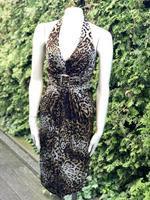 NEU Mango Kleid NP60€ Leo Animal Neckholder Gr.S/36 Hessen - Seligenstadt Vorschau