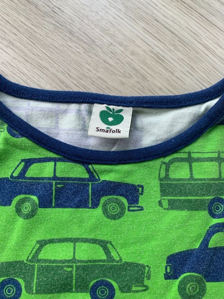 Smafolk Langarmshirt Gr 134 140 Autos Trabi in Grüna (Sachsen)