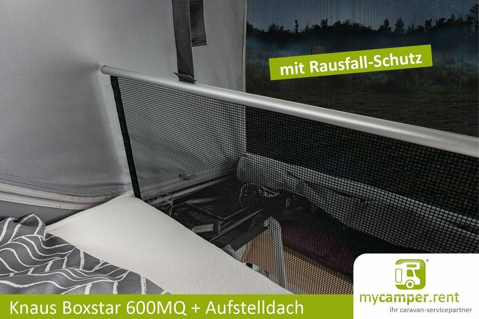 2024 Deluxe Familien Kastenwagen mit Aufstelldach mieten - Weinsberg CaraBus 600MQ Automatik Solar Autark 150L Kühlschrank mit AHK Anhängerkupplung Fahrradträger in Kerken