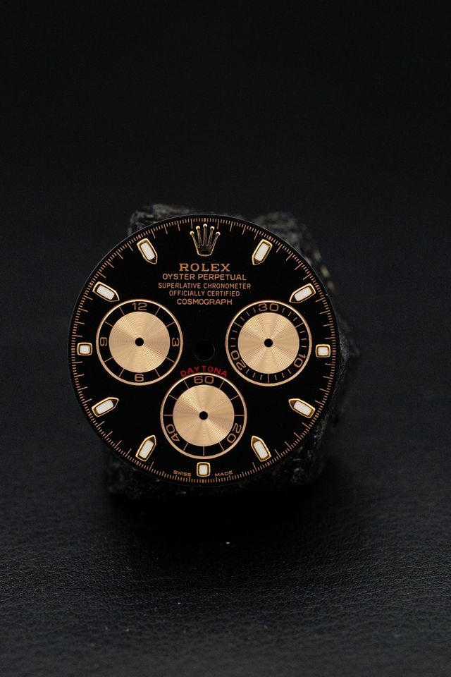 Rolex Zifferblatt schwarz Cosmograh Daytona Rosegold 116505 in München