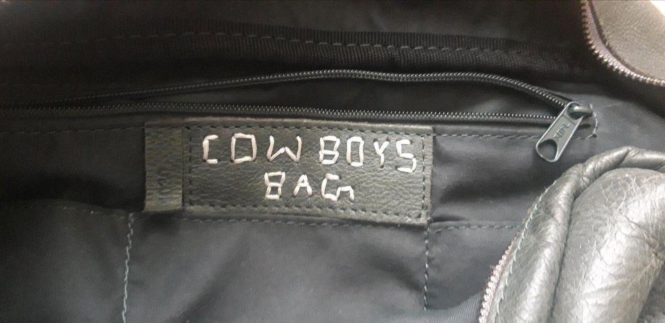 Cowboysbag grüne Ledertasche in Köln