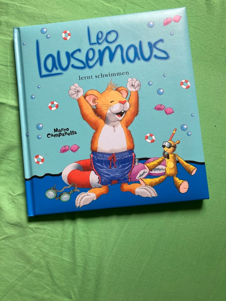 Leo Lausemaus….lernt schwimmen in Treuchtlingen