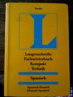 Wörterbuch, Spanisch, Technik, Langenscheidt Niedersachsen - Oldenburg Vorschau