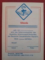 DDR Urkunde DSSV Schwimmabzeichen Bayern - Auerbach in der Oberpfalz Vorschau