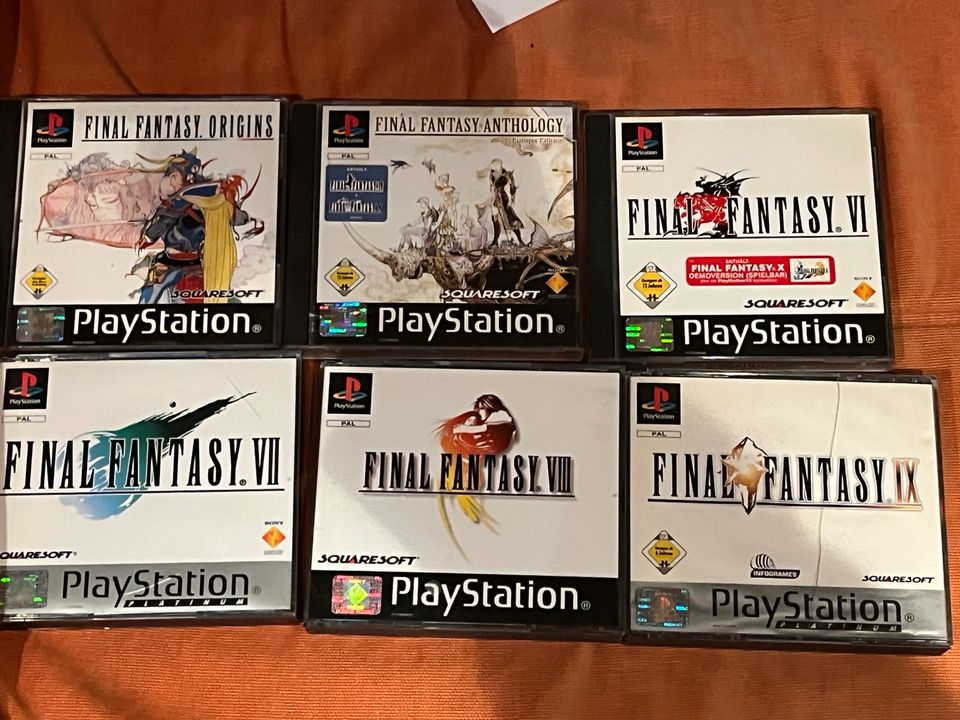 diverse Final Fantasy Teile PS1 PlayStation in Berlin