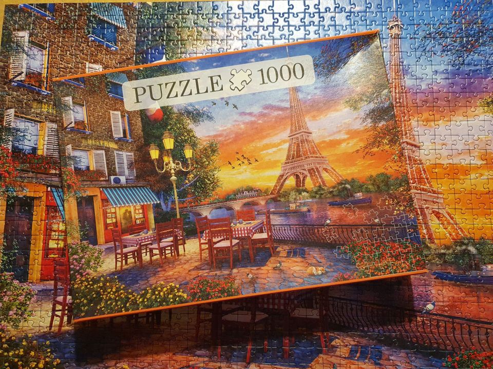 Puzzle 1000 Teile Paris Eiffelturm Frankreich ab 12 J. in Gerlingen