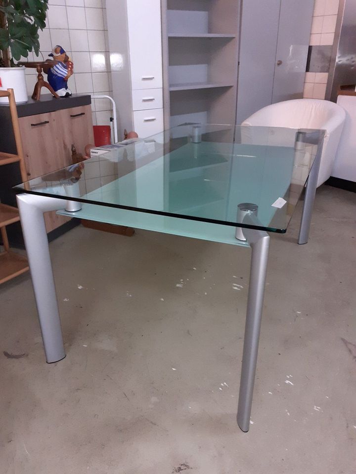 Designer Glastisch Esstisch mit Glasplatten in Solingen