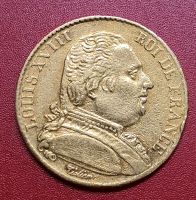 Frankreich 20 Francs 1814 - A -  König Louis XVIII Goldmünze Berlin - Charlottenburg Vorschau