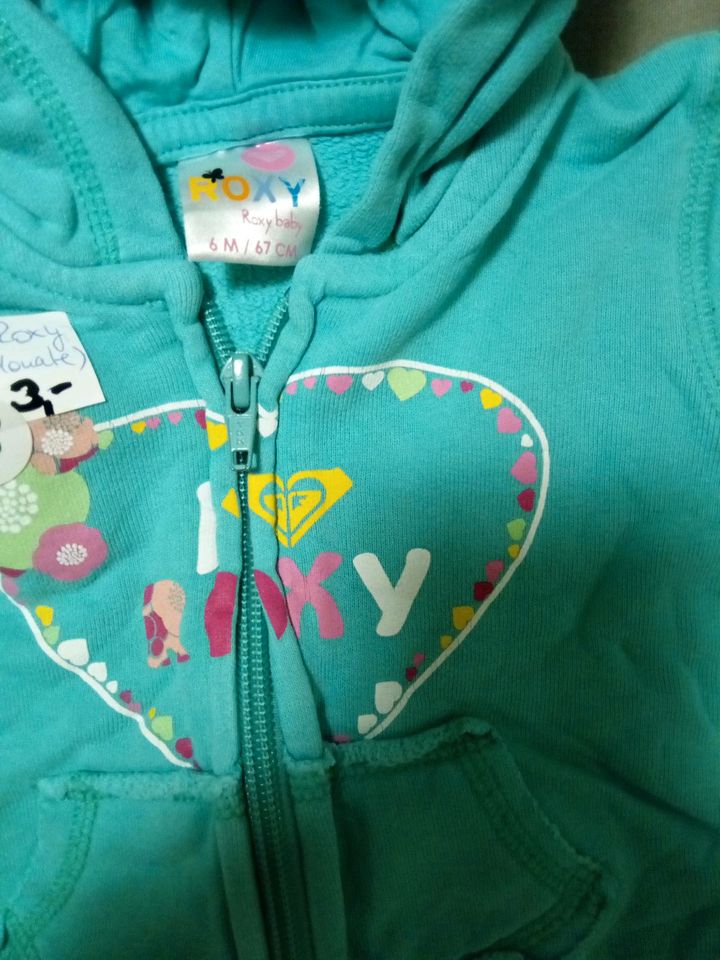 Sweatjacke Mädchen Roxy Gr. 68 in Magdeburg