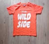 T-shirt dopodopo 128 weiß orange Wild side Brandenburg - Eisenhüttenstadt Vorschau