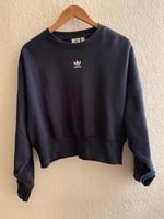 Adidas Originals Cropped Sweater Sweatshirt dunkelblau S 36 Berlin - Neukölln Vorschau