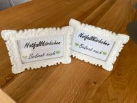 Bilderrahmen „Notfallkörbchen“, weiß, Deko, Hochzeit, Party Rheinland-Pfalz - Weitersburg Vorschau