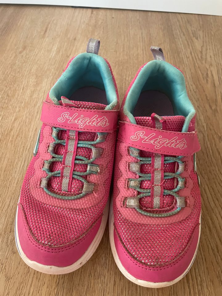 Skechers Sportschuhe Pink Mädchen mit Lichern in Lohmar