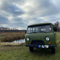 UAZ-2206 UAZ-452 Buchanka grüner Bus im gepflegten Zustand Brandenburg - Golßen Vorschau