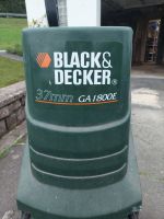 Häcksler Black & Decker 37 mm GA 1800E 30€ Rheinland-Pfalz - Wißmannsdorf Vorschau