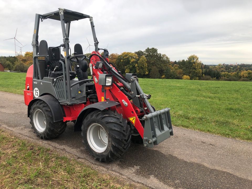 Weidemann 1160 Hoflader 660h Radlader Hoftrac Wacker WL20 in Schwäbisch Hall