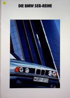 BMW 5er Reihe E34 Prospekt 01/1990 Dresden - Reick Vorschau