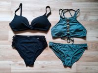 Bench H&M Mixkini Bikini Serie Perfect 34 36 80 C schwarz oliv Niedersachsen - Braunschweig Vorschau