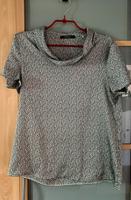 Seidige Bluse / Shirt von Esprit, Gr. S, Schwarz weiß gemustert, Leipzig - Engelsdorf Vorschau